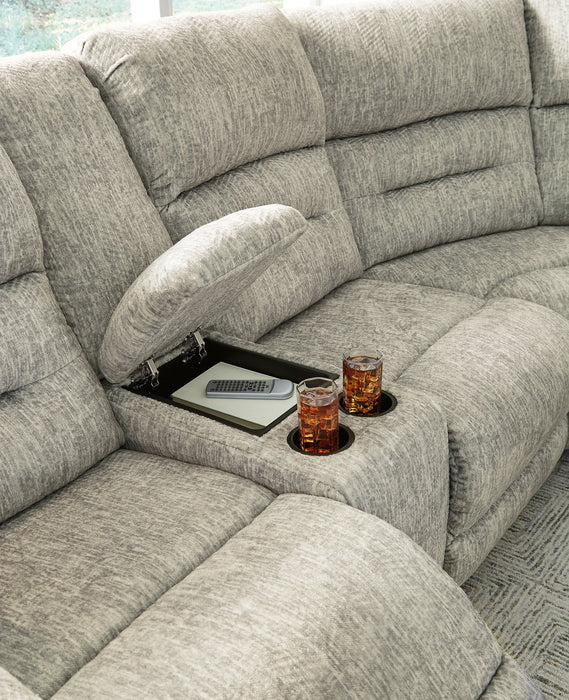 Family Den 3-Piece Power Reclining Sectional - Ogle Furniture (TN)