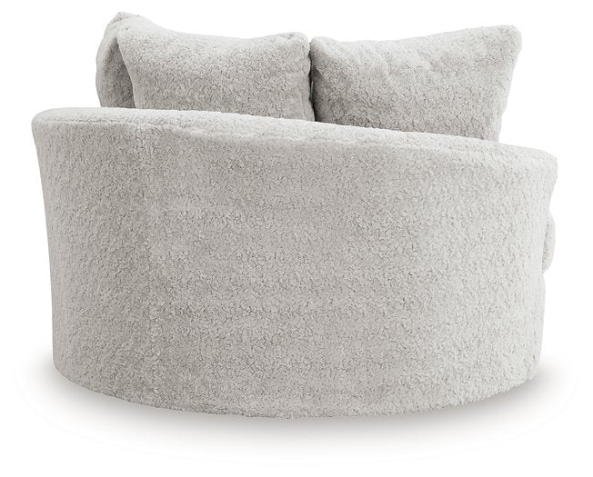 Cuddle Plush Oversized Swivel Accent Chair - Ogle Furniture (TN)