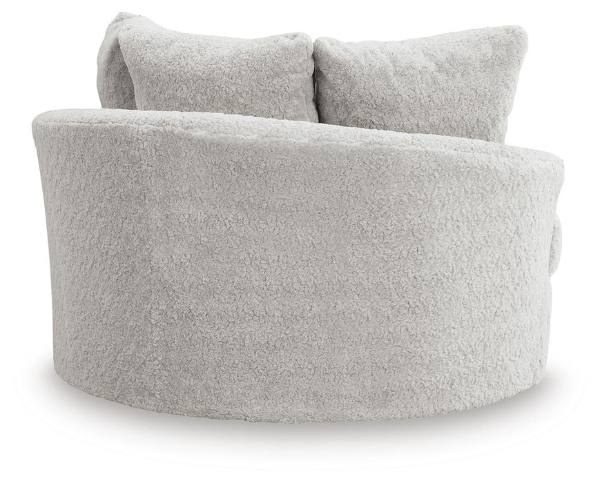 Cuddle Plush Oversized Swivel Accent Chair - Ogle Furniture (TN)
