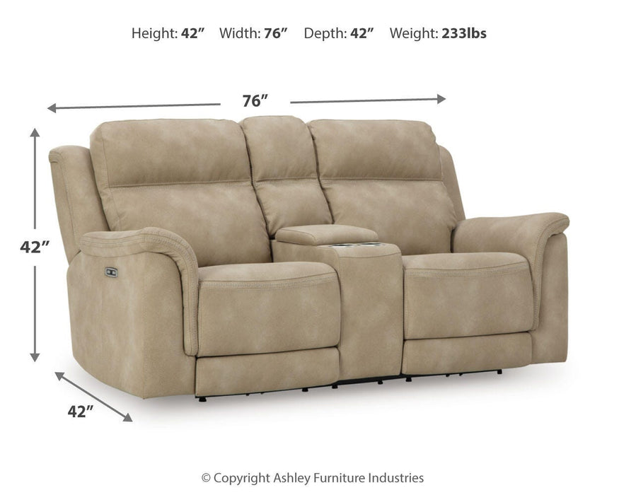 Next-Gen DuraPella Power Reclining Loveseat with Console - Ogle Furniture (TN)