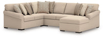 LadyMae Sectional with Chaise - Ogle Furniture (TN)