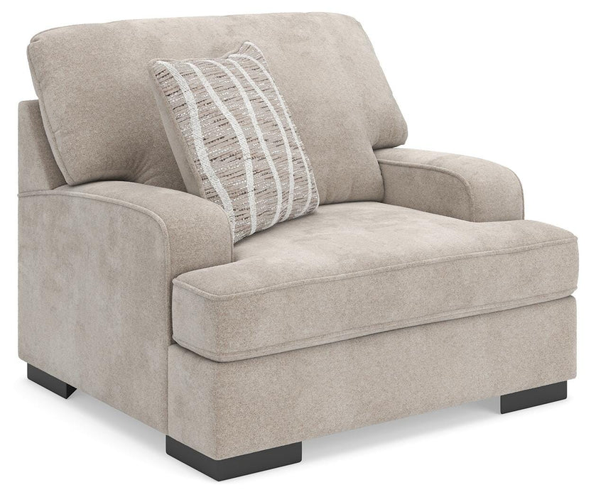 High Profile Chair & Ottoman Living Room Set - Ogle Furniture (TN)