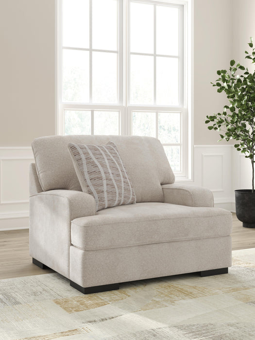 High Profile Chair & Ottoman Living Room Set - Ogle Furniture (TN)