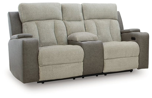 WhipLash Power Reclining Loveseat with Console - Ogle Furniture (TN)