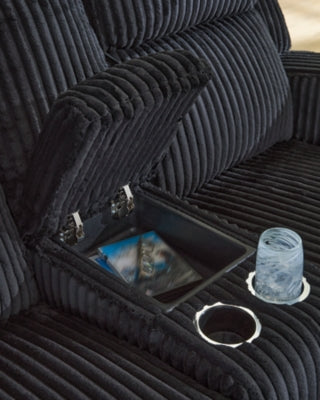 Forest Lake Power Reclining Loveseat with Console - Ogle Furniture (TN)