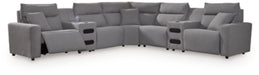 Modmax II Power Reclining Sectional with Audio Consoles - Ogle Furniture (TN)