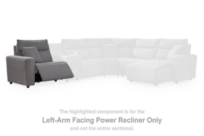 Modmax II Power Reclining Sectional with Audio Consoles - Ogle Furniture (TN)