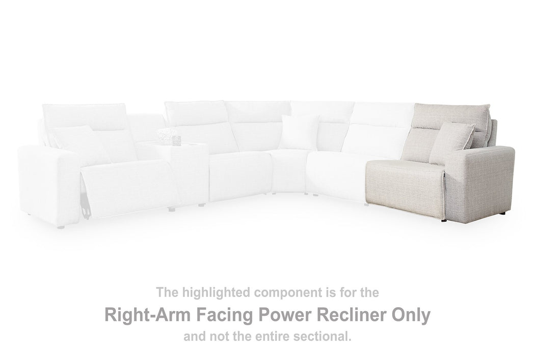 Modmax II Power Reclining Sectional with Audio Consoles - Ogle Furniture (TN)