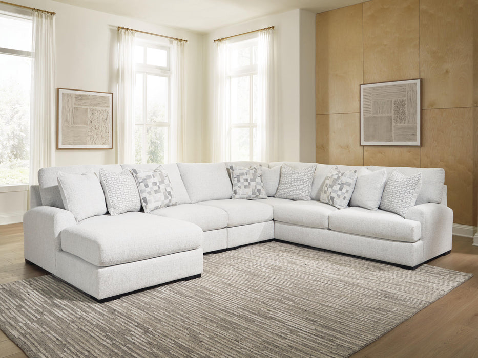 Misty-Lakes Sectional with Chaise - Ogle Furniture (TN)