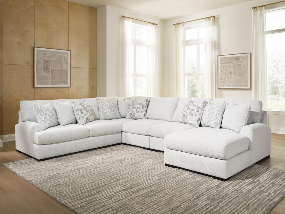 Misty-Lakes Sectional with Chaise - Ogle Furniture (TN)