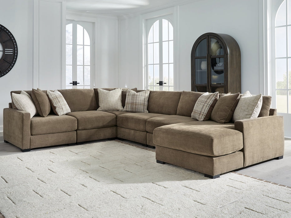 Camellia-Court Sectional with Chaise - Ogle Furniture (TN)