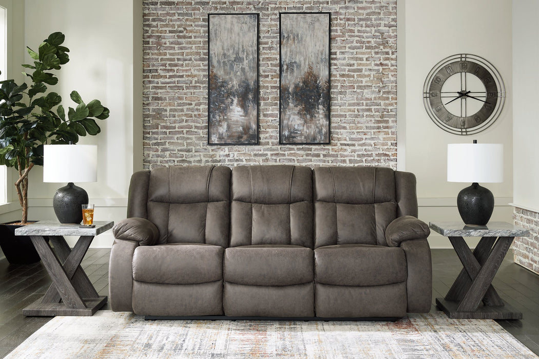 First Base Reclining Sofa - Ogle Furniture (TN)