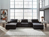 Modmax II Double Chaise Sectional with Audio Consoles - Ogle Furniture (TN)