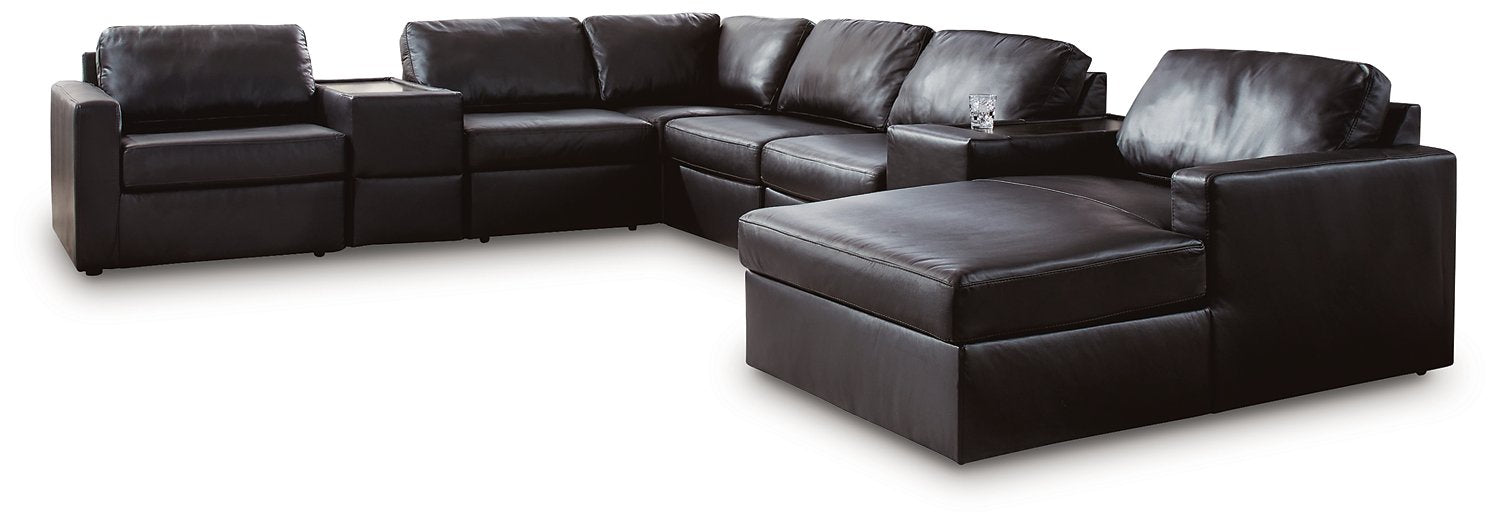 Modmax II Sectional with Chaise and Storage Consoles - Ogle Furniture (TN)