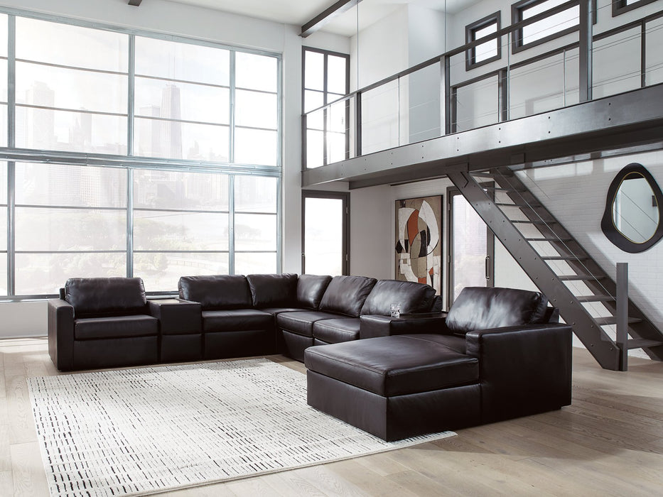 Modmax II Sectional with Chaise and Storage Consoles - Ogle Furniture (TN)