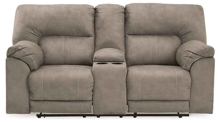 Cavalcade Power Reclining Loveseat with Console - Ogle Furniture (TN)