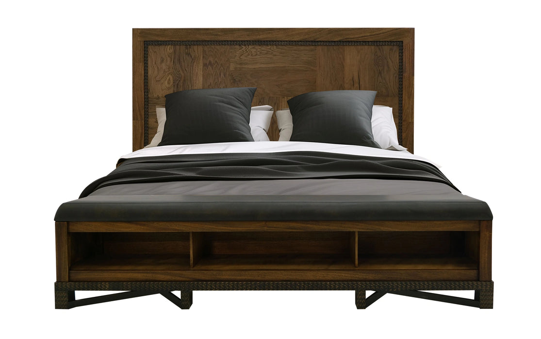 Walnut, Queen Bed