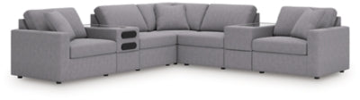 Modmax Balanced Sectional with Audio and Storage Consoles - Ogle Furniture (TN)