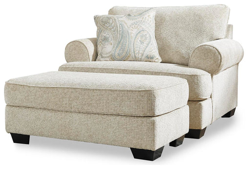 Monaghan Oversized Chair and Ottoman - Ogle Furniture (TN)