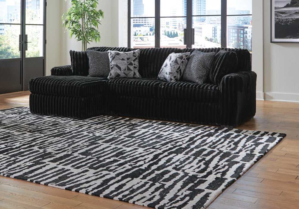 Midnight-Madness Sectional Sofa with Chaise - Ogle Furniture (TN)