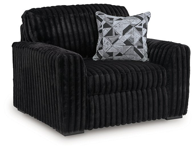 Midnight-Madness Oversized Chair - Ogle Furniture (TN)