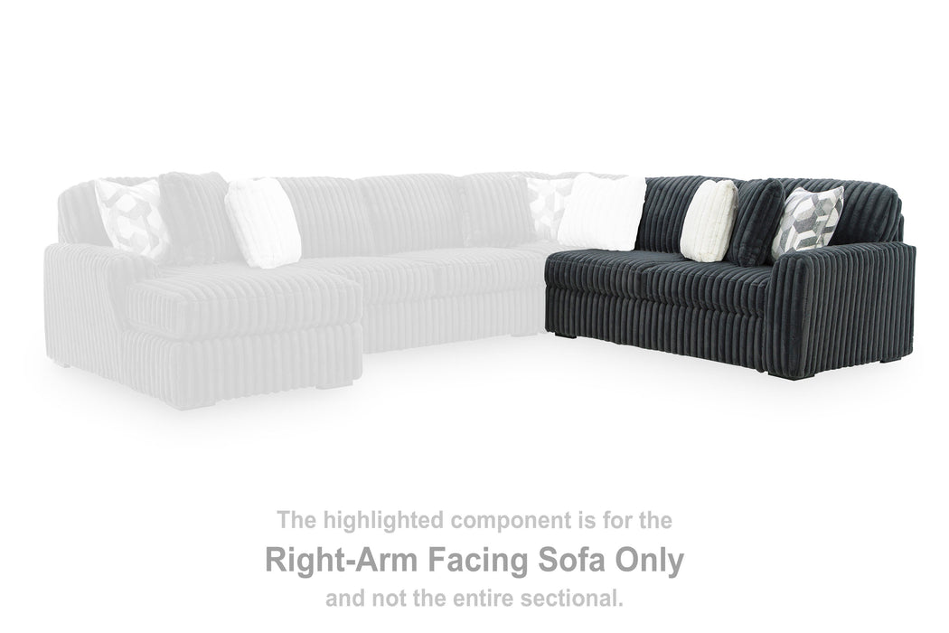 Midnight-Madness Sectional Sofa with Chaise - Ogle Furniture (TN)