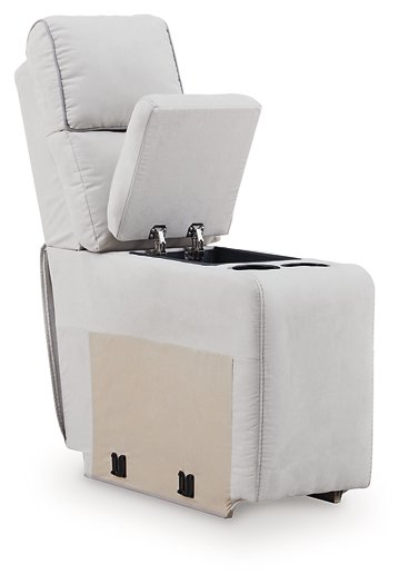 Social Pointe Reclining Sectional with Storage Consoles - Ogle Furniture (TN)