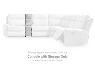 Social Pointe Reclining Sectional with Storage Consoles - Ogle Furniture (TN)