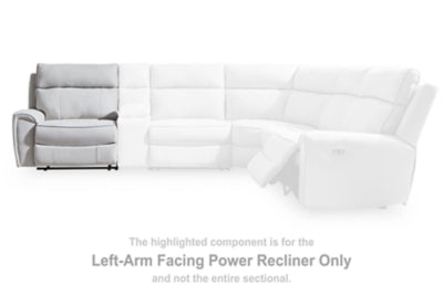 Social Pointe Reclining Sectional with Storage Consoles - Ogle Furniture (TN)
