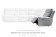 Social Pointe Reclining Sectional with Storage Consoles - Ogle Furniture (TN)