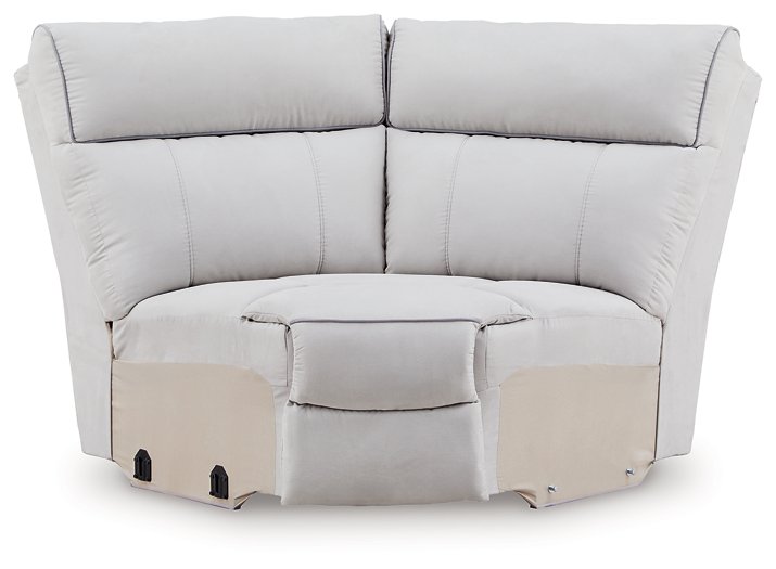 Social Pointe Reclining Sectional with Storage Consoles - Ogle Furniture (TN)