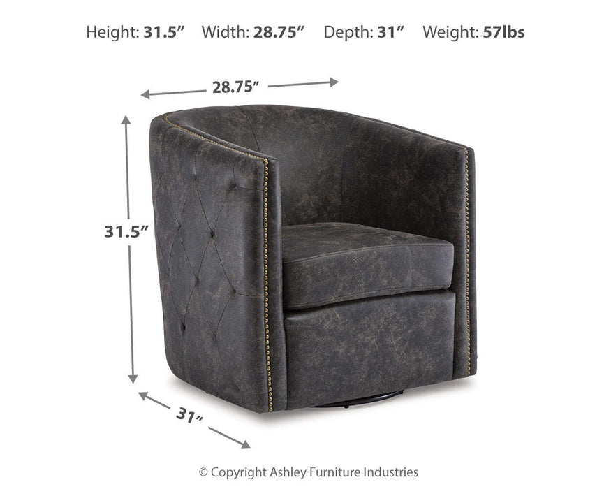 Brentlow Swivel Accent Chair - Ogle Furniture (TN)