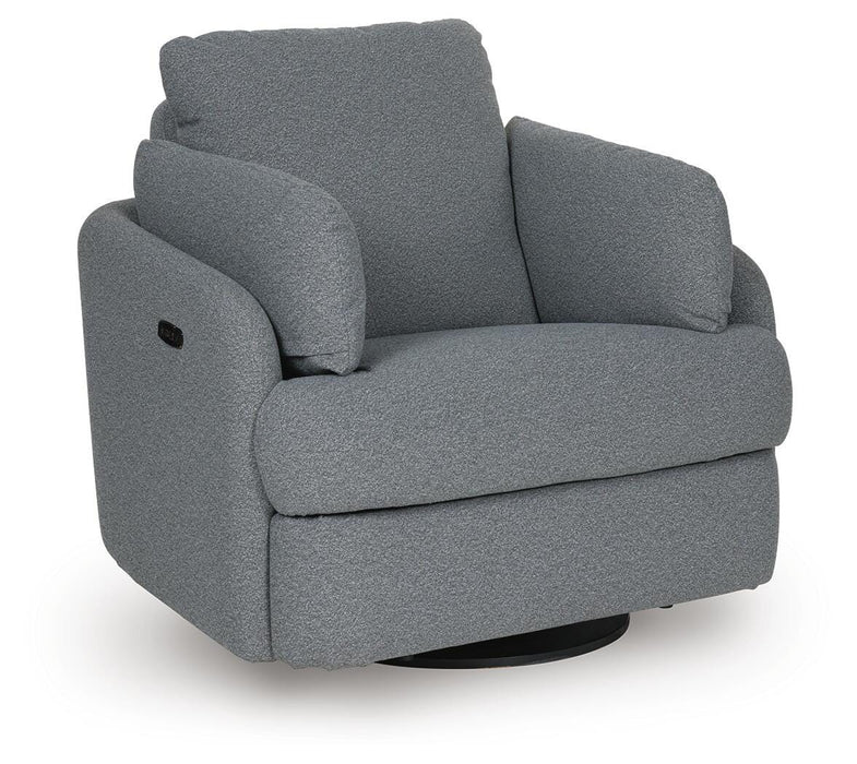 Alainmont Next-Gen Nuvella Swivel Power Recliner - Ogle Furniture (TN)