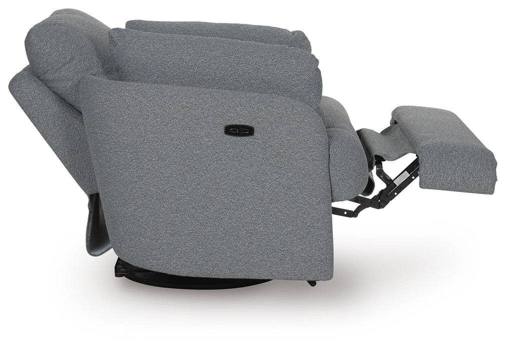 Alainmont Next-Gen Nuvella Swivel Power Recliner - Ogle Furniture (TN)