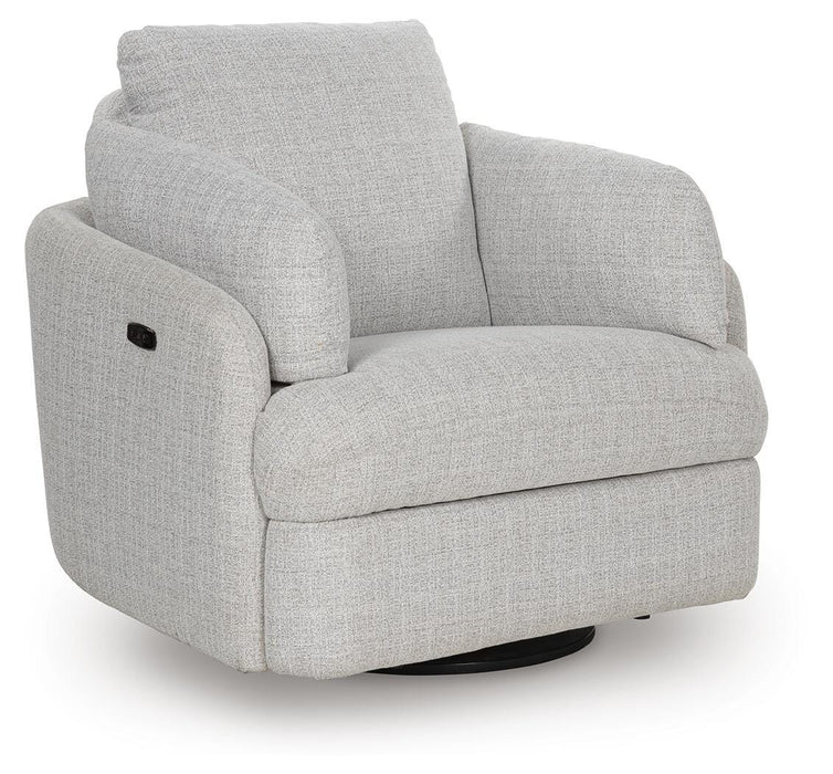Alainmont Next-Gen Nuvella Swivel Power Recliner - Ogle Furniture (TN)