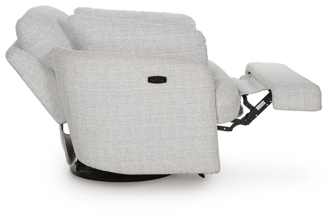 Alainmont Next-Gen Nuvella Swivel Power Recliner - Ogle Furniture (TN)