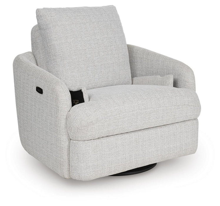 Alainmont Next-Gen Nuvella Swivel Power Recliner - Ogle Furniture (TN)
