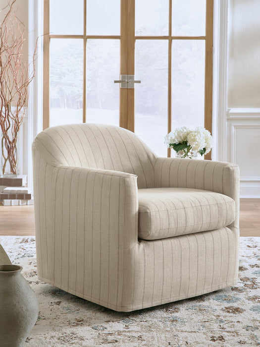 Valwick Swivel Accent Chair - Ogle Furniture (TN)