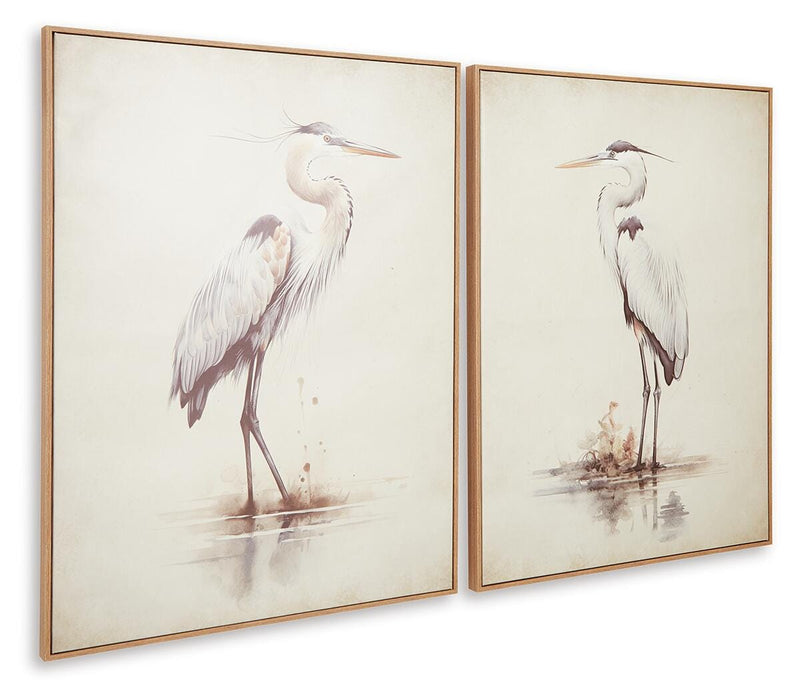 Aubinell Wall Art (Set of 2) - Ogle Furniture (TN)
