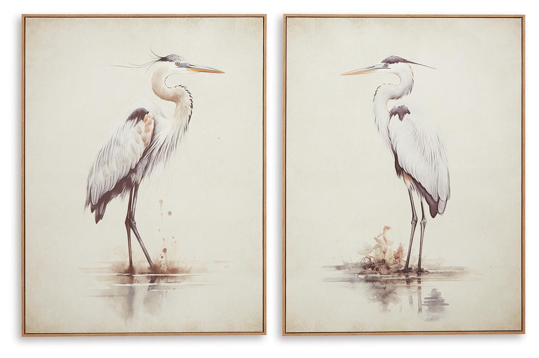 Aubinell Wall Art (Set of 2) - Ogle Furniture (TN)