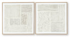 Andorfield Wall Art (Set of 2) - Ogle Furniture (TN)