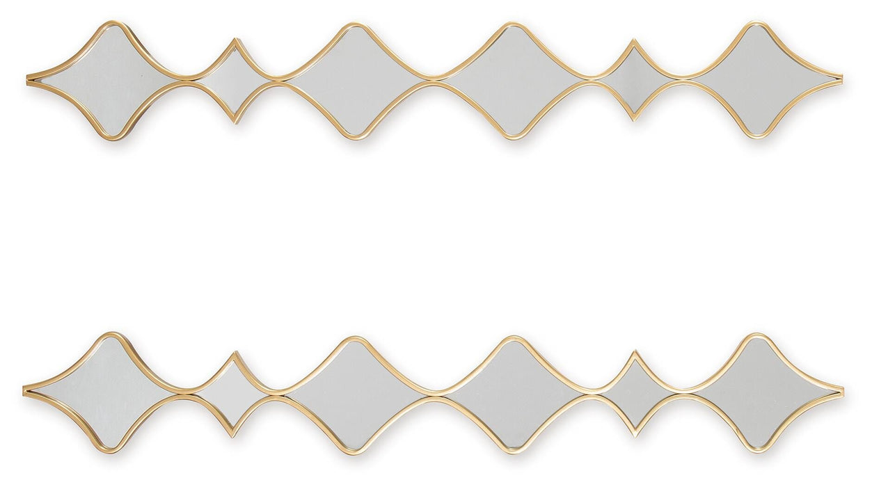 Harriswood Accent Mirror Set (Set of 2) - Ogle Furniture (TN)