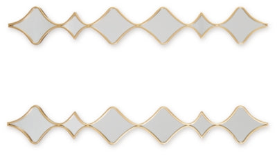 Harriswood Accent Mirror Set (Set of 2) - Ogle Furniture (TN)