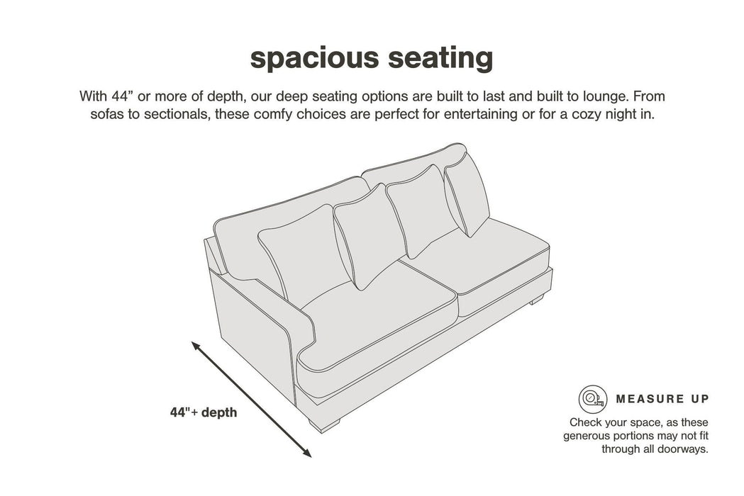 Lindyn Sectional with Chaise - Ogle Furniture (TN)