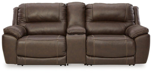 Dunleith Power Reclining Loveseat with Console - Ogle Furniture (TN)