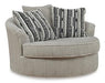 Calnita Oversized Swivel Accent Chair - Ogle Furniture (TN)