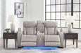Boyington Power Reclining Loveseat with Console - Ogle Furniture (TN)