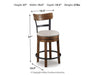 Valebeck Counter Height Bar Stool - Ogle Furniture (TN)