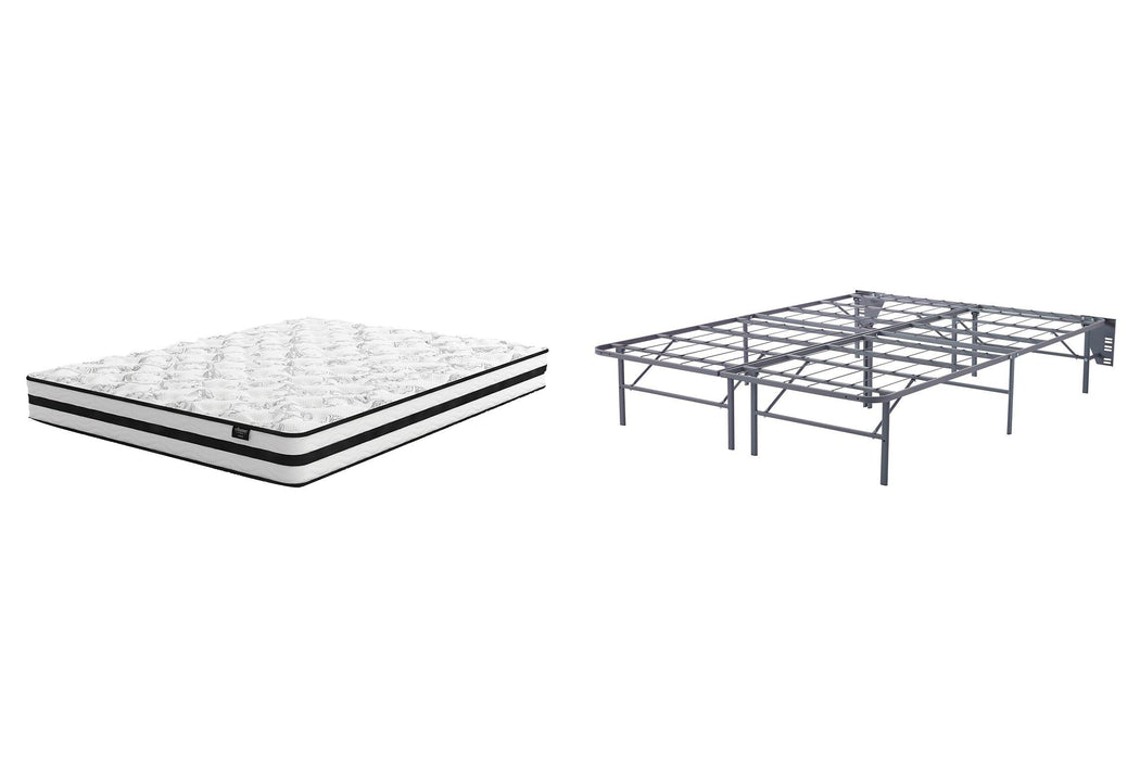 8 Inch Chime Innerspring Mattress Set - Ogle Furniture (TN)