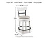 Valebeck Counter Height Bar Stool - Ogle Furniture (TN)